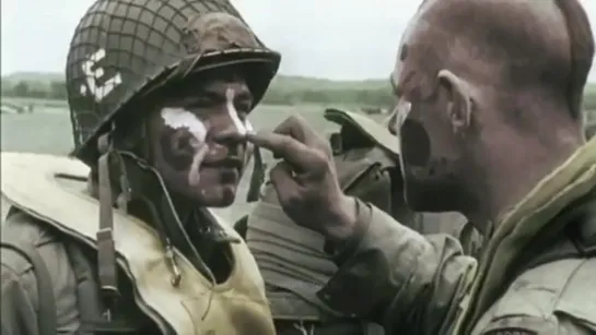 1944 - 90 Seconds Inside D-day - Color HD