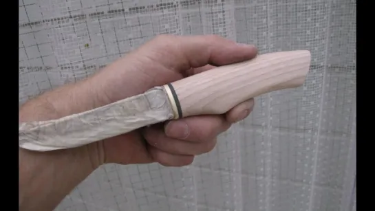 Knife making - Lauri 95 Working knife.