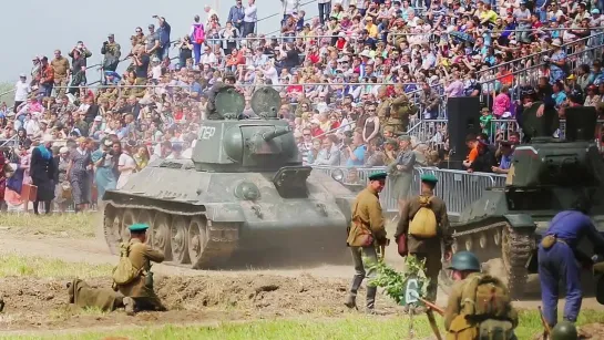 Видео к песне Т-34