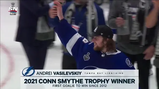 Andrei Vasilevskiy Wins 2021 Conn Smythe Trophy As Playoff MVP