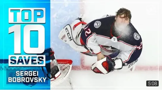 Top 10 Sergei Bobrovsky saves from 2018-19