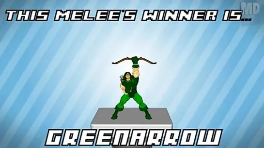 One Minute Melee - Green Arrow Vs Hawkeye