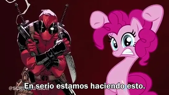 Deadpool vs Pinkie Pie _ DEATH BATTLE! sub español (Marvel vs My Little Pony)