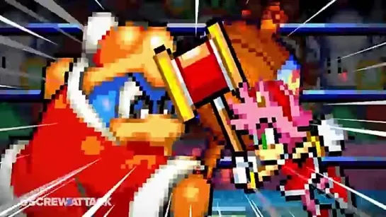 Amy Rose VS King Dedede (Kirby VS Sonic the Hedgehog) _ DBX