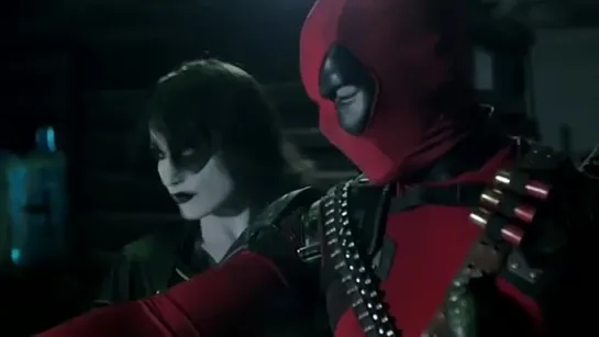 Дэдпул и Домино против Джокера и Харли Квинн_DEADPOOL  DOMINO vs JOKER  HARLEY