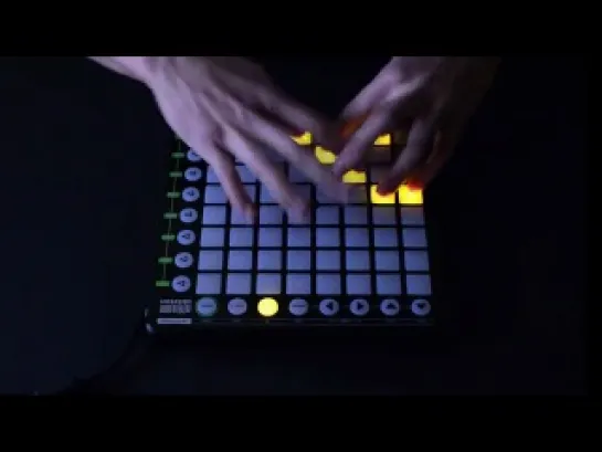 Дабстеп на Novation Launchpad