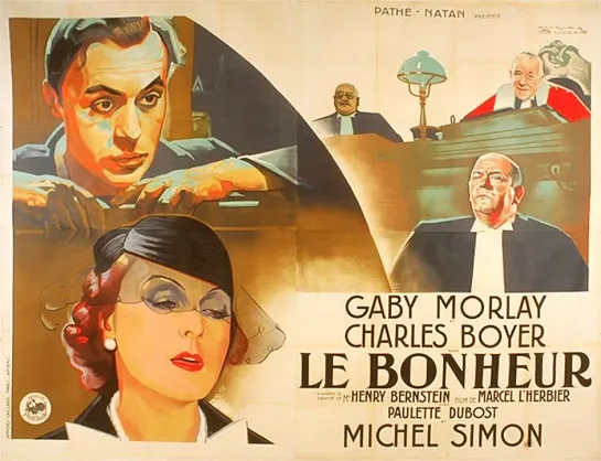 № 149. LE BONHEUR \ СЧАСТЬЕ  1935 — Франция. Фабула или краткий пересказ