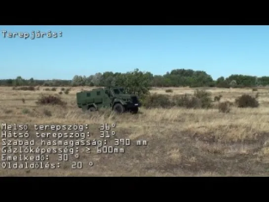 Первый венгерский MRAP RDO 3221 Komondor