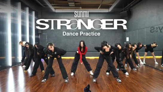 [Dance Practice Video] SUNMI - STRANGER