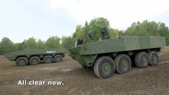 Patria Armoured Modular Vehicle (AMV)