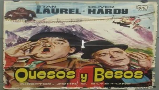 Laurel y Hardy.- Quesos y besos.- (1938).Español