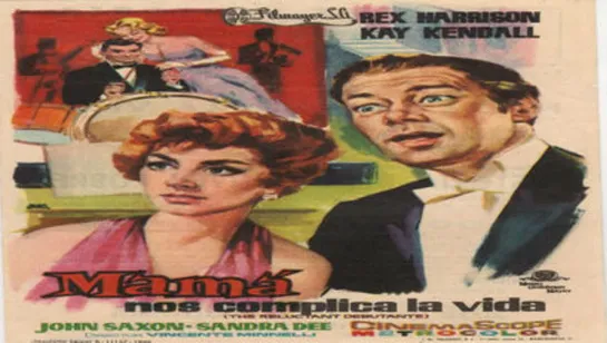 Comedia.-Mamá nos complica la vida.-(1958).Español