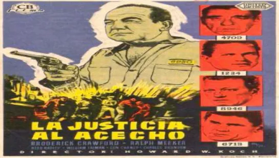 Clásico.-La justicia al acecho.-(1955).Español