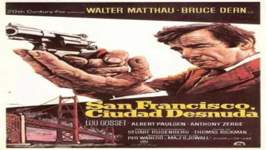 Walter Matthau.-San Francisco, ciudad desnuda.-(1973).Español