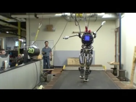 Робот ATLAS от Boston Dynamics.2.(склейка).