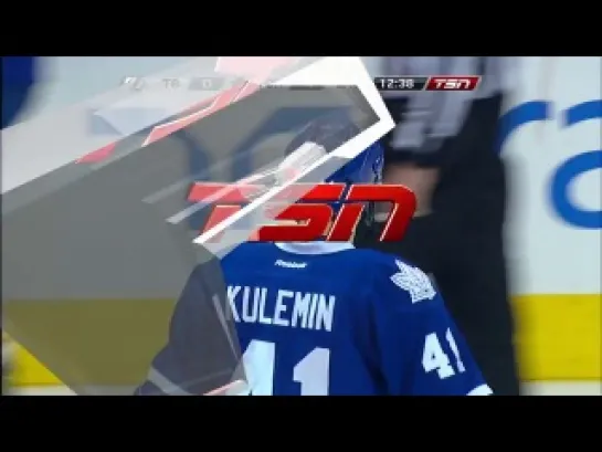 Kulemin 20.03.2013 TAMPA BAY vs. TORONTO / Шайба Кулёмина вошла в топ - 10 лучших голов недели в НХЛ