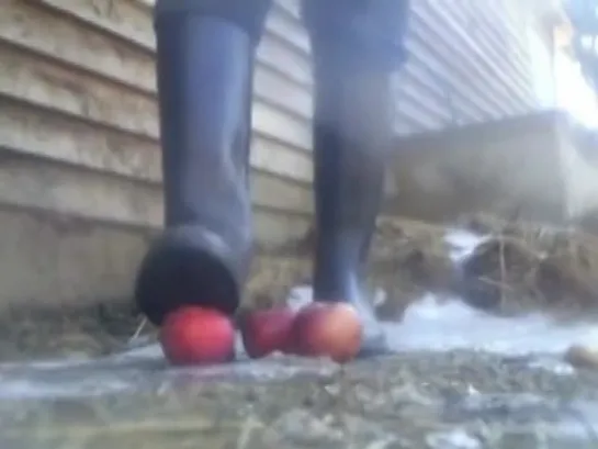 Раздавила яблоки сапогами / Crushed apples with her boots