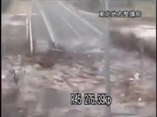 2011 Japan Tsunami  Caught on CCTV cameras