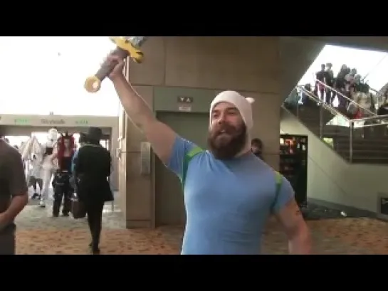 Adventure Time Cosplay @ Otakon 2011 - Bearded Finn