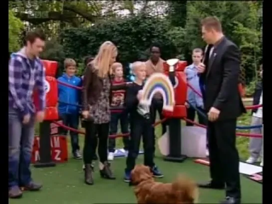 The Miz on Blue Peter TV