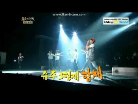 120707 Реук, Ынхек, Шиндон (Super Junior) - Immortal Song 2