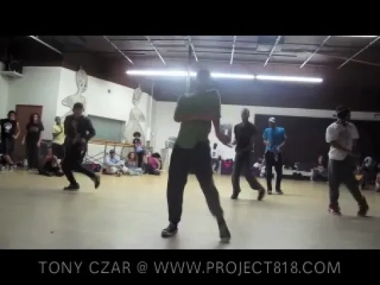 Project818: Tony Czar — Wave Rock City — мастер-классы House & Hip-Hop 5 и 6 февраля, Москва 2011