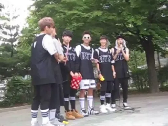 [BANGTAN] (fancam) fanmeet @ SBS Inkigayo 130616