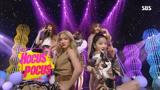 BVNDIT (밴디트) - Hocus Pocus [SHOW SBS Inkigayo 14.04.2019]