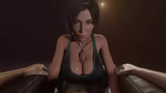 Lara croft titsjob -tomb rider porn (3D Хентай,hentai,blowjob,all sex,cowgirl,3d porn,R34,SFM,creampied,stockings,rape,bdsm,gag)