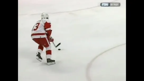 Throwback  Pavel Datsyuk Breakaway Goal @ Chi - 3⁄12⁄06