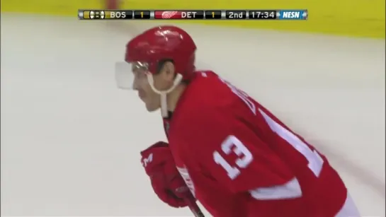 Gotta See It  Magic Man Datsyuk scores 300th goal / 300 шайба Дацюка в НХЛ