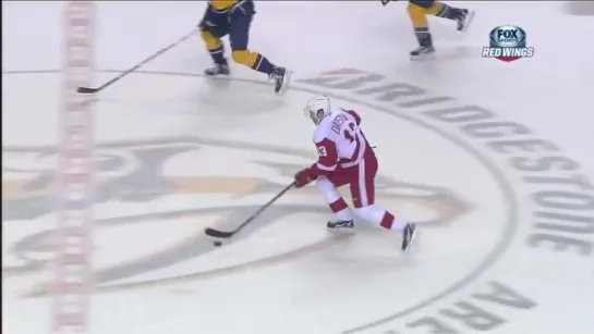 Datsyuk Unbelievable Goal Skates Through All The Defenders vs Nashville Predators 2/19/13 /