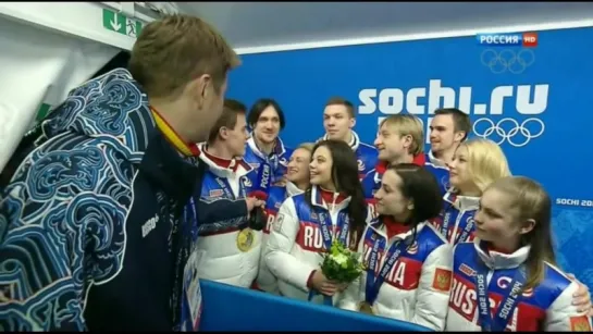 Юлия Липницкая Интервью Олимпиада Сочи 2014 Yulia Lipnitskaya in Figure Skating 2014