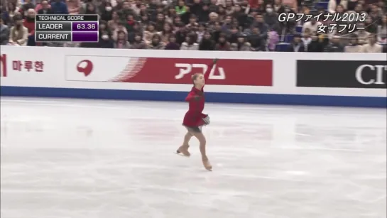 [13-14] HD [NO COMMENTS] Финал Гран-при 2013 ПП Юлия Липницкая GPF 2013 FS