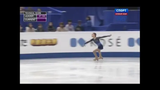 [13-14] Финал Гран-при 2013 КП Юлия Липницкая GPF 2013 SP (СПОРТ 1)