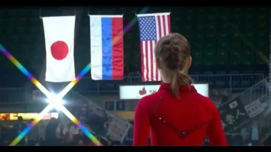 [13-14] Церемония награждения Skate Canada 2013 Ladies Victory Ceremony 26.10.2013