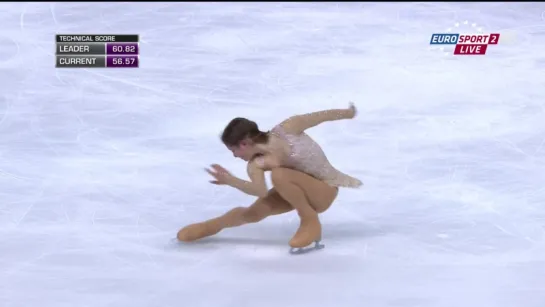 [14-15] Юлия Липницкая Trophee Eric Bompard 2014 Произвольная программа HD