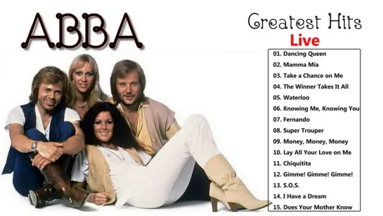 ABBA - Greatest Hits. (Germany TV 2010г.) HD720p