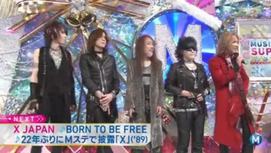 X Japan in MUSIC STATION (2015)