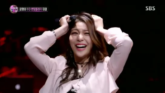 [15.05.16] The top 3 contestants battling it out to sing with Ailee @ Fantastic Duo