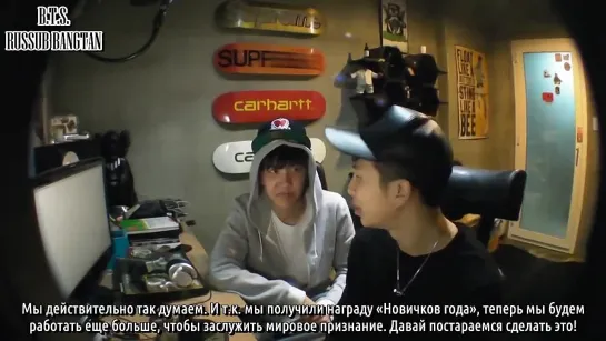 16.11.2013г. Rap Monster & J-Hope @Vlog [RUS SUB]