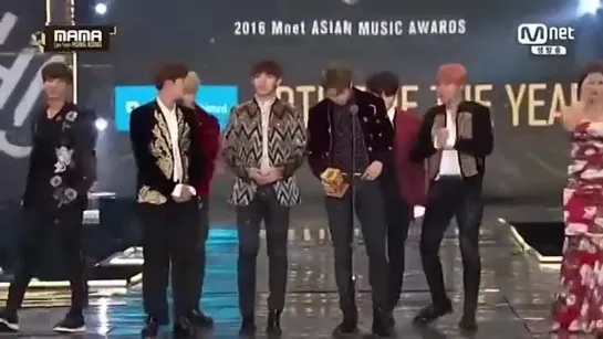 2016 Mama BTS 11ч. 11м. 45с. (Mnet Asian Music Awards)Гонконг ч. 3