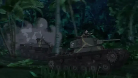 Girls und Panzer das Finale - промо фильма