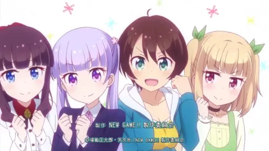 NewGame!! [OP 1] 1 Опенинг 2 Сезон