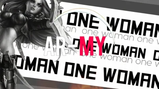 AnimeMix - Porcelain black - One woman army AMV