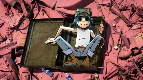 Gorillaz - 2D Ident