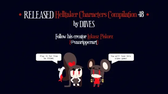 Helltaker Characters Compilation (RELEASED) by DIIVES порно хентай hentai porno 18+ анимация