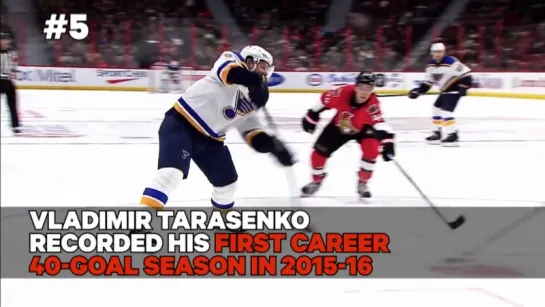 Top 5- Vladimir Tarasenko's best plays from 2015-16 / ТОП-5 моментов сезона 2015-16 с участием Владимира Тарасенко