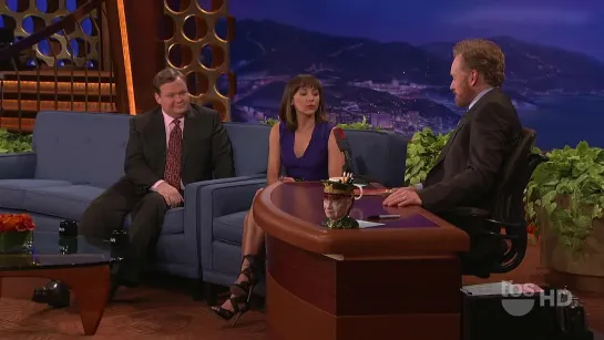 Rashida Jones on Conan O'Brien Show, 11.01.2011