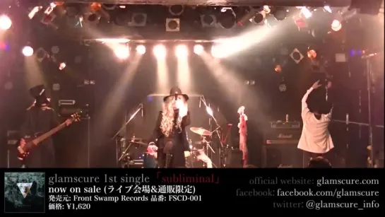 [jrokku] glamscure - 【fruitless】(2015.4.23, live в Takadanobaba AREA)